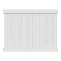 White Vinyl Privacy Fence Panel Kit B714