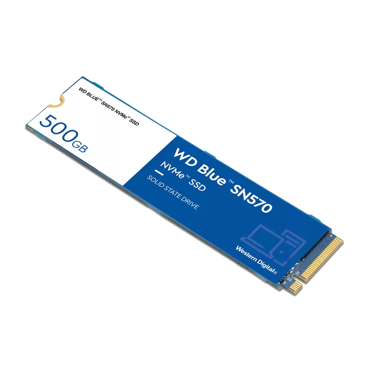500GB WD Blue SN570 NVMe M.2 2280 Solid State Drive M62287
