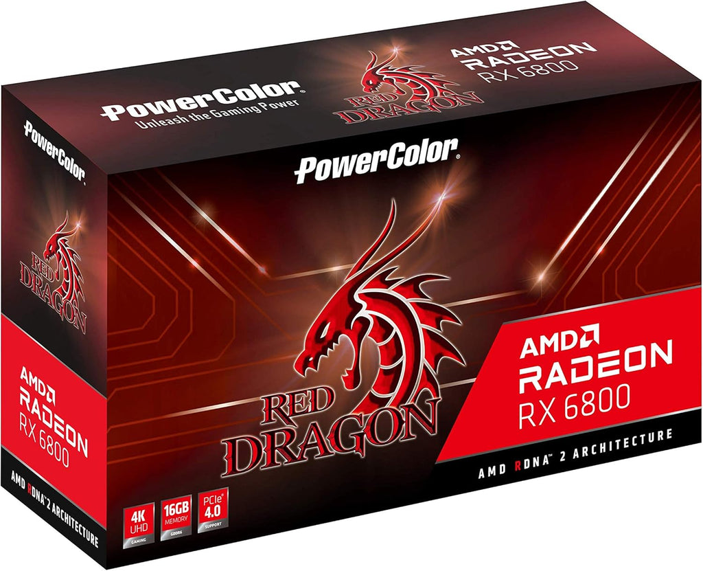 AMD Radeon RX 6800 Gaming Graphics Card with 16GB GDDR6 Memory N93171