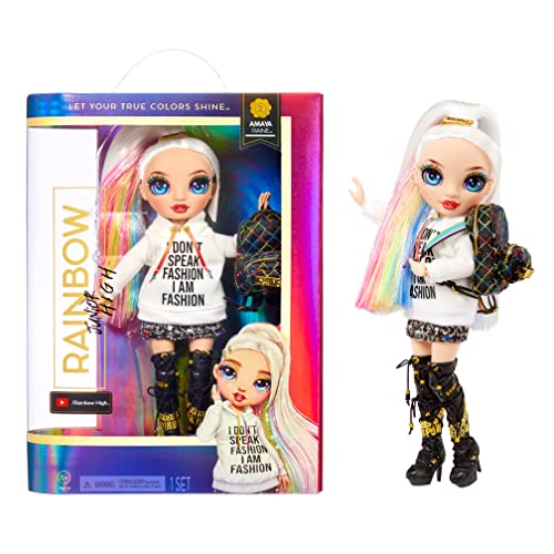 9" Rainbow Posable Fashion Doll with Designer Accessories and Backpack E217587