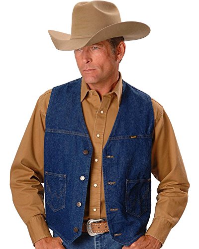 Unlined Denim Vest B68562