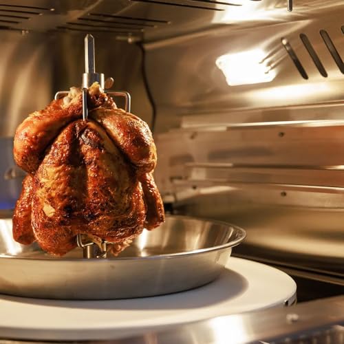 26-Inch Built-In Natural Gas Outdoor Pizza Oven with Rotisserie Z44601