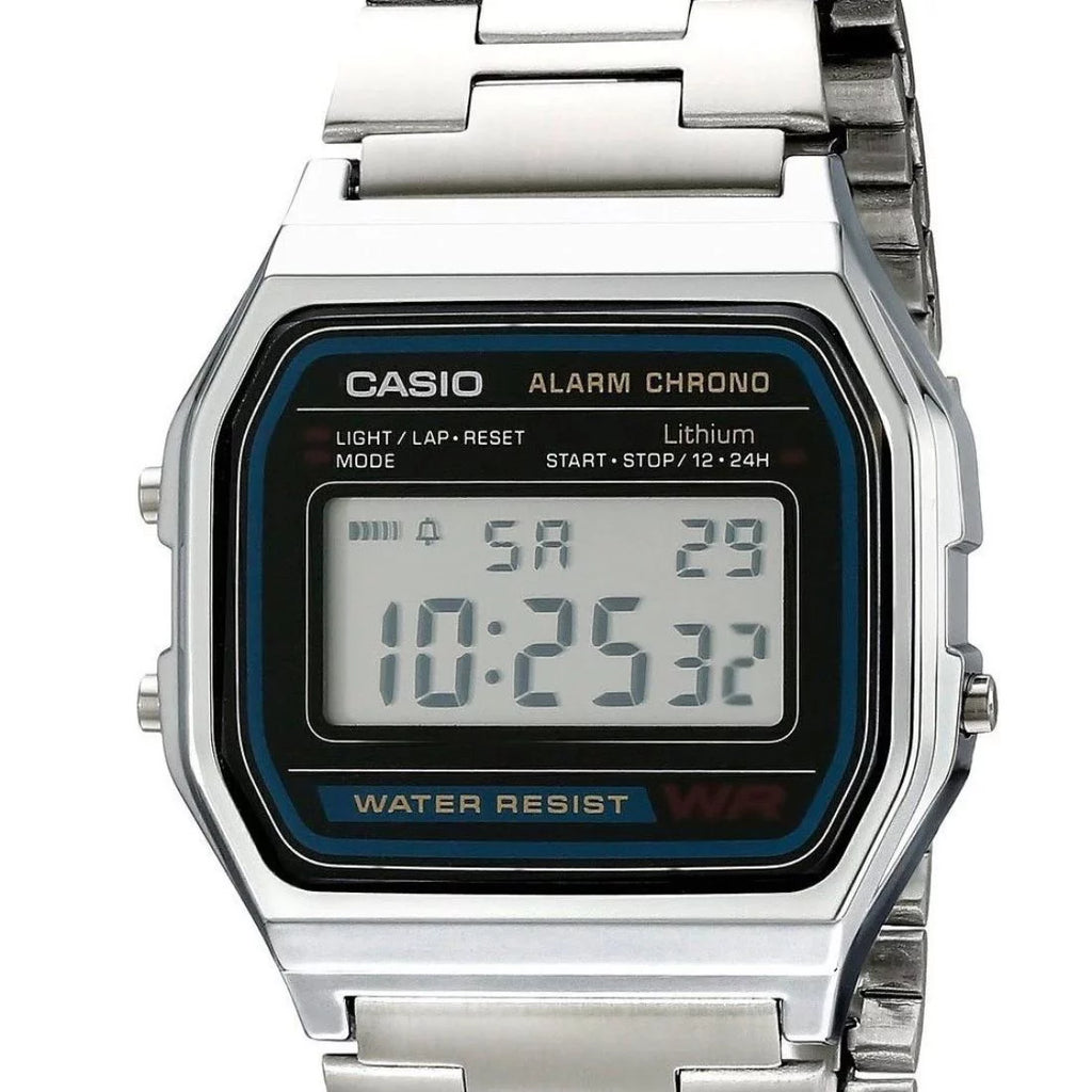 Silver Stainless Steel Digital Watch O68183