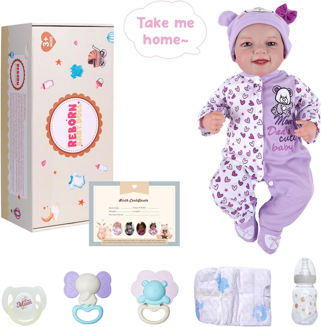 20-Inch Realistic Soft Body Reborn Baby Dolls K17684
