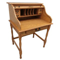 32" Mini Roll Top Desk with USB Power Outlet D643576