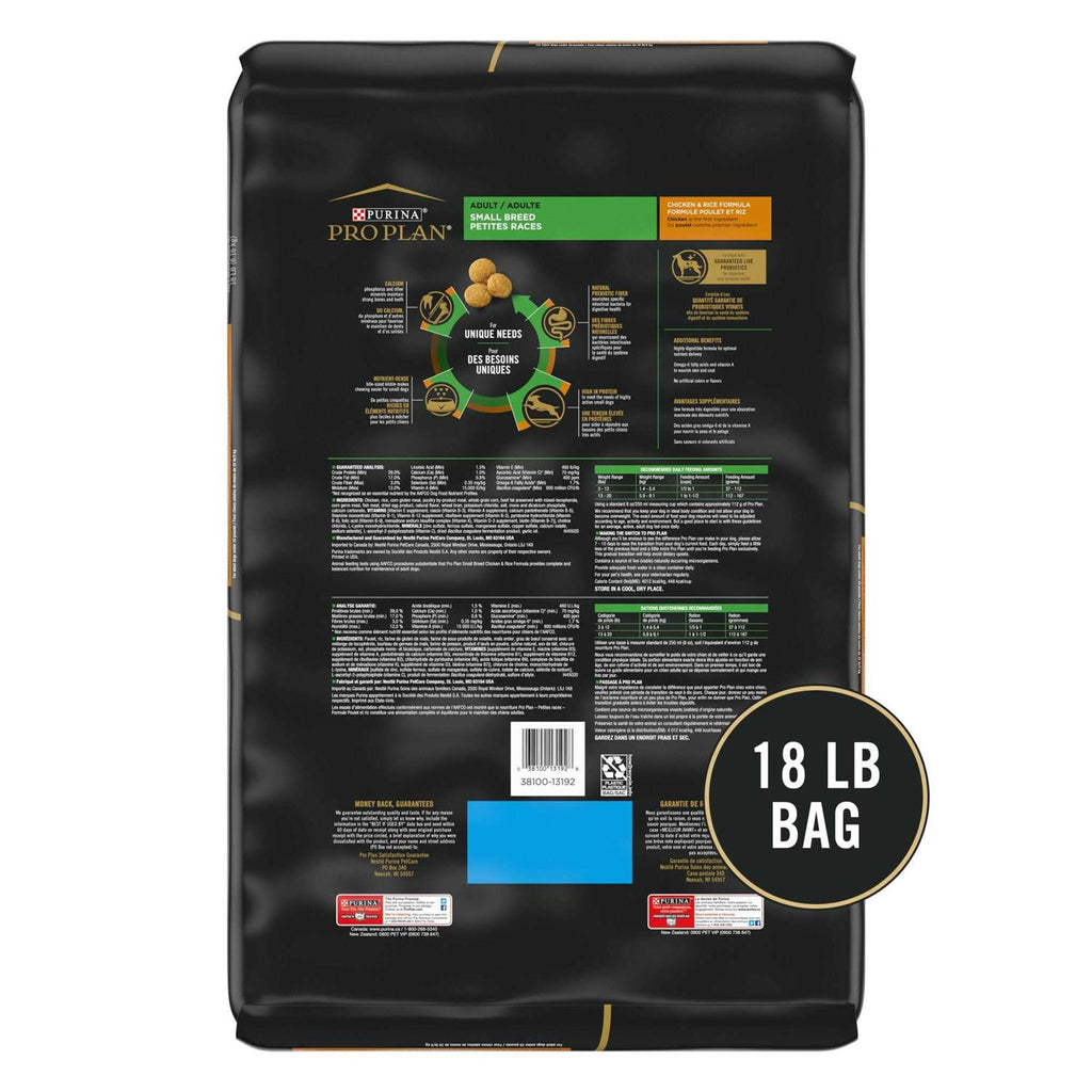 Adult Small Breed Dry Dog Food E371427