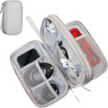 Medium Cable Charger Organizer Bag Light Grey B781690