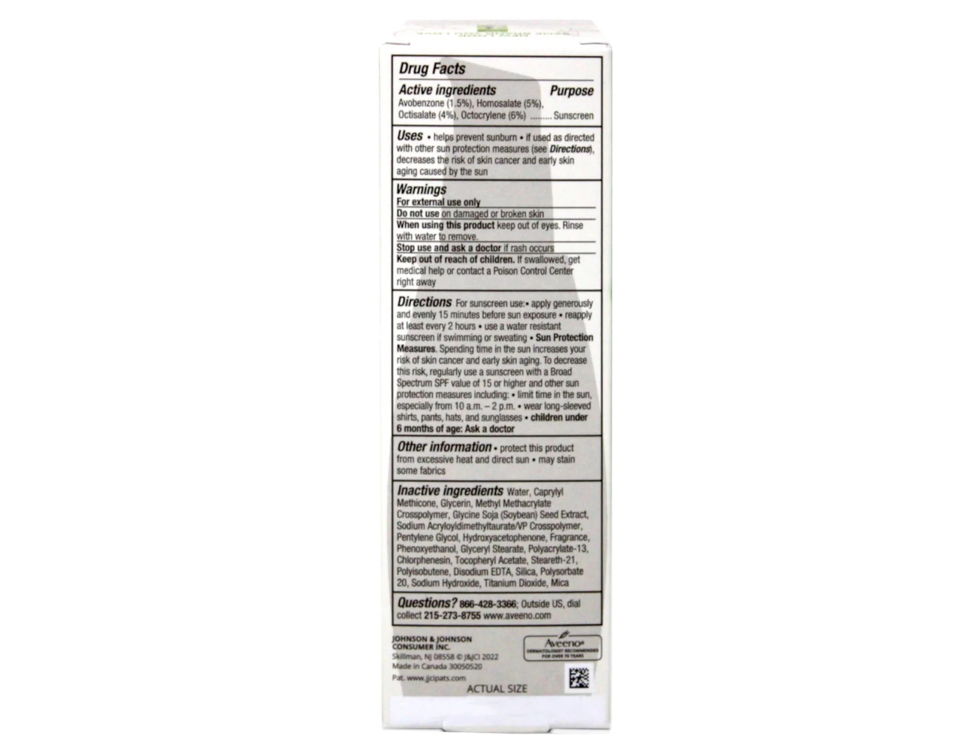 5 Pk Daily Face Moisturizer Broad Spectrum SPF 30, 2.3 Fl. Oz. L200993
