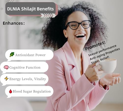 Pure Himalayan Shilajit Resin Supplement with 85+ Trace Minerals, 75% Fulvic Acid, 50g O9703