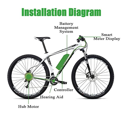 27.5in 48v 1500w Rear Wheel Electric Bicycle Conversion Kit K86771