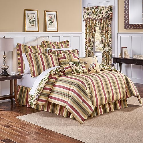 King Parchment 3-Piece Reversible Quilt Bedding Set M903