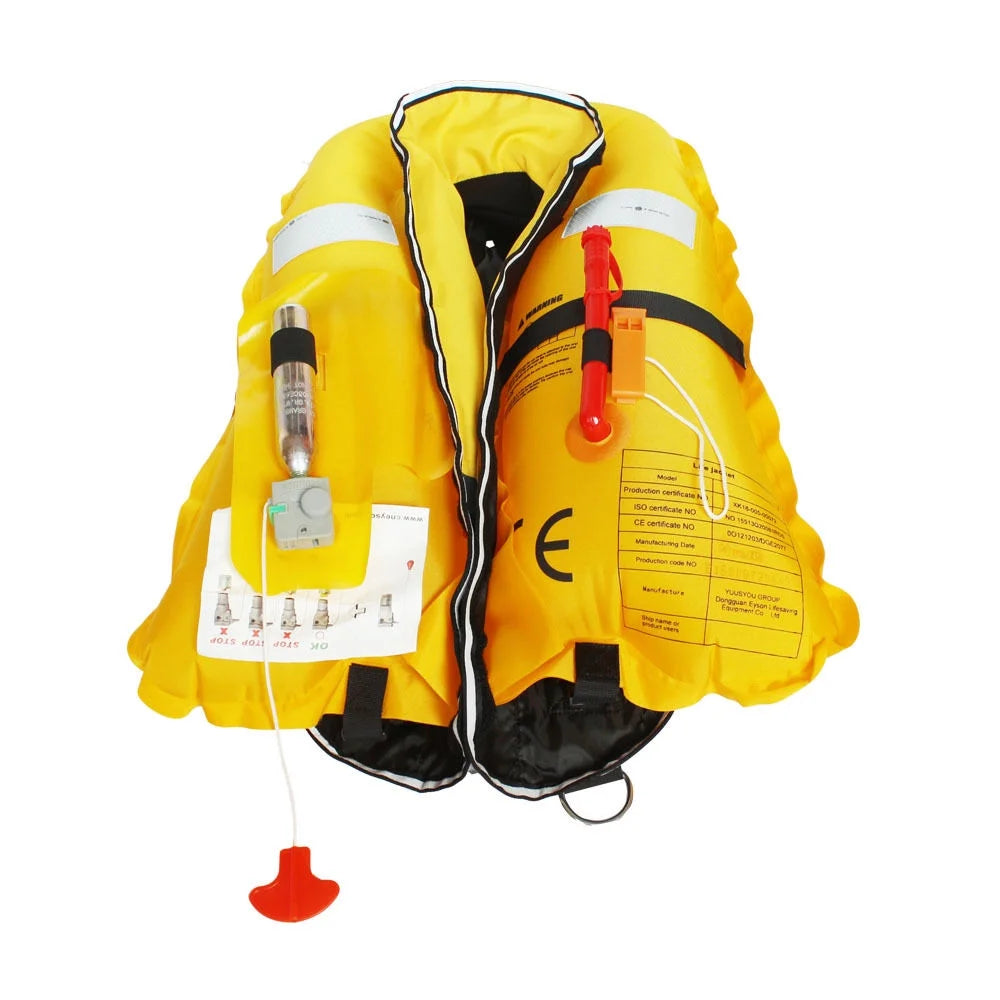 Manual Inflatable Life Jacket Life Vest PFD X144059