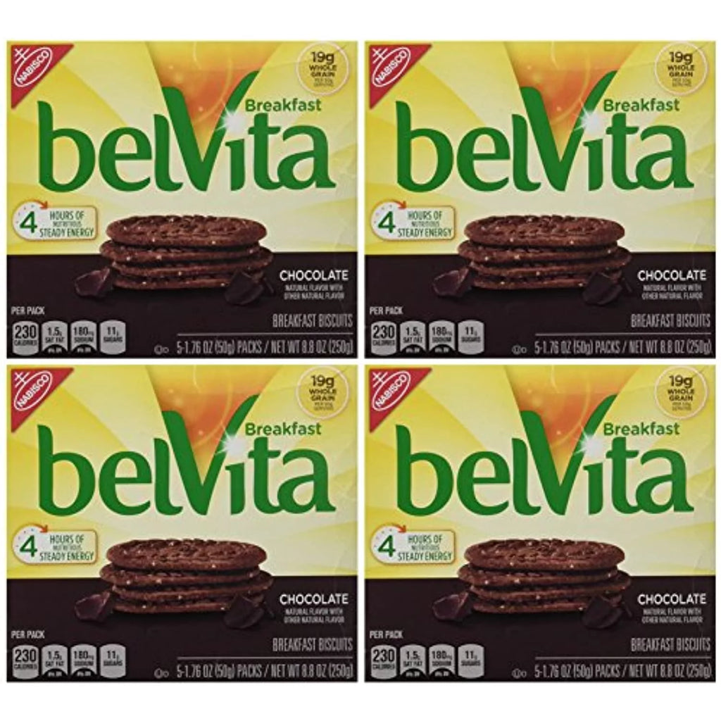 Chocolate Breakfast Biscuits, 8.8 Ounce (Pack Of 4) H48199