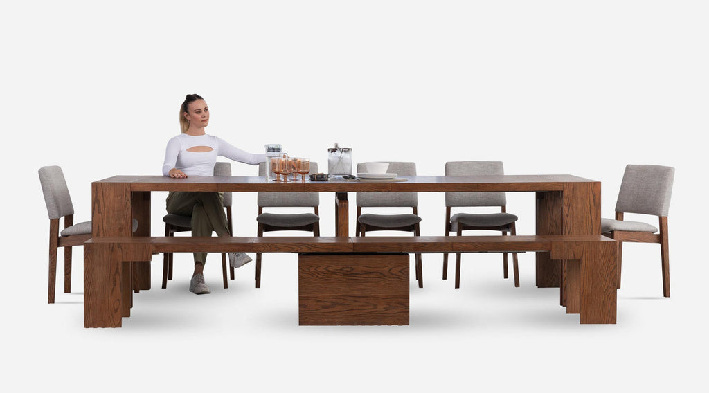 6 in 1 Long Banquet Table for 12 People M62894