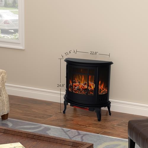 16 inch Electric Fireplace Heater Stove A2752