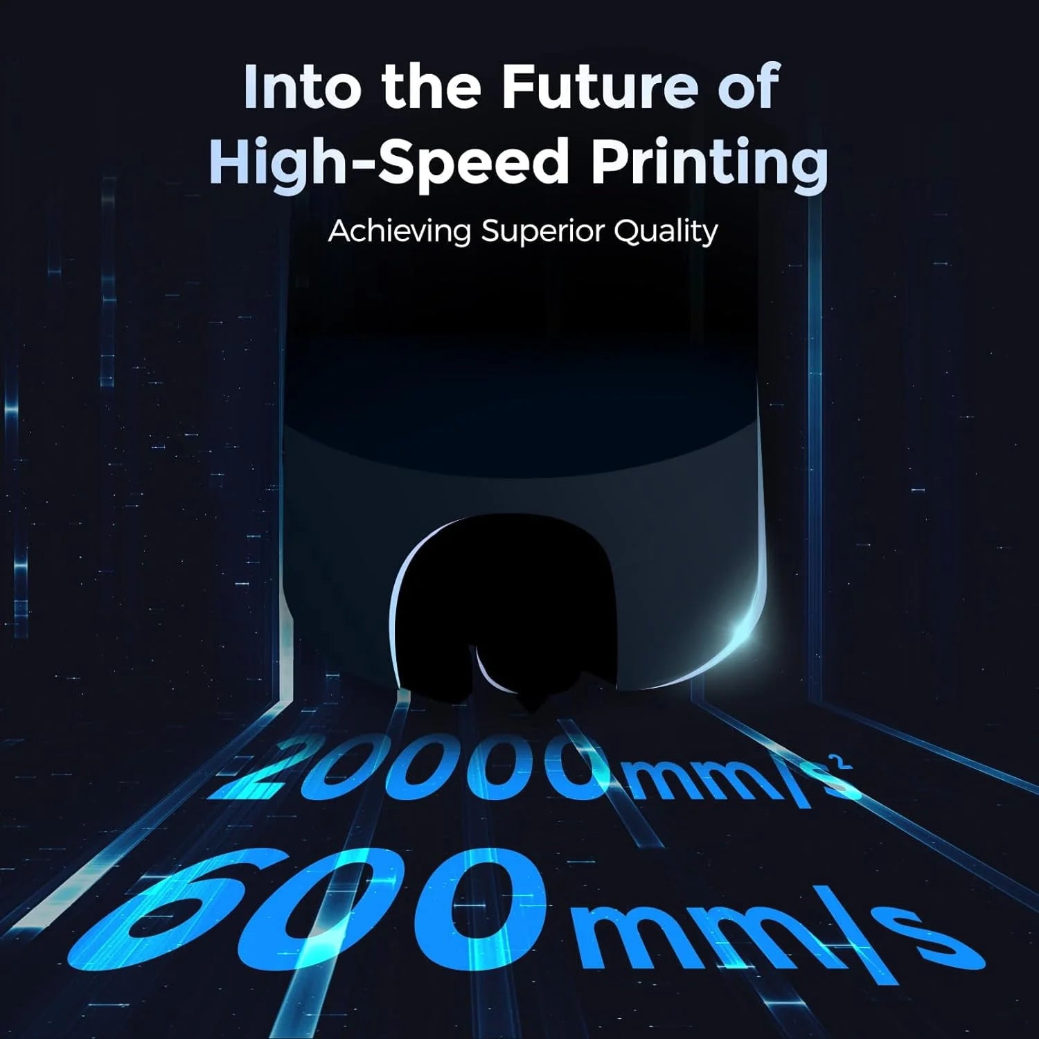 High Speed 3D Printer, Print Size 8.7 x 8.7 x 8.7'' H359868