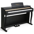 Black 88 Key Weighted Digital Piano with Hammer Action, Dual 25W Speakers, Triple Pedal S273850