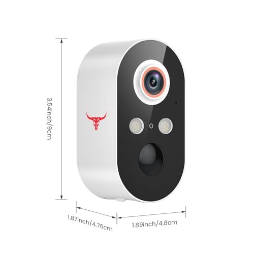 2 Pack 1080p Wireless Security Camera with Color Night Vision G825947
