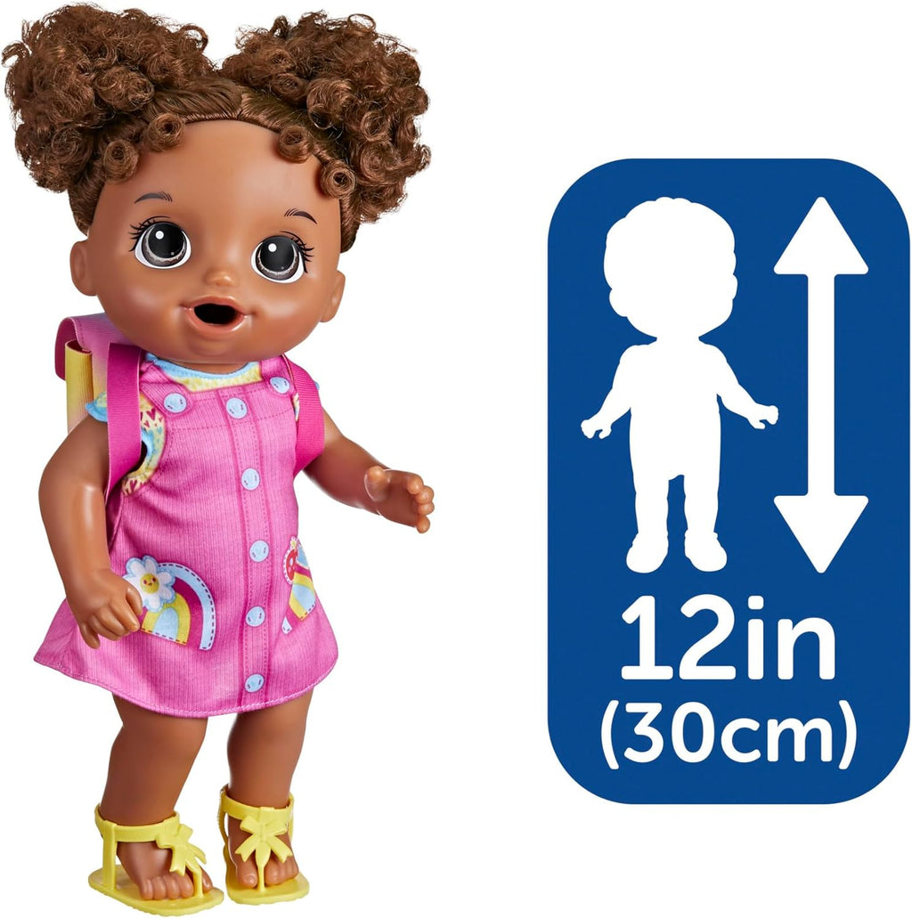 12 Inch Black Hair Baby Doll Set Z55362