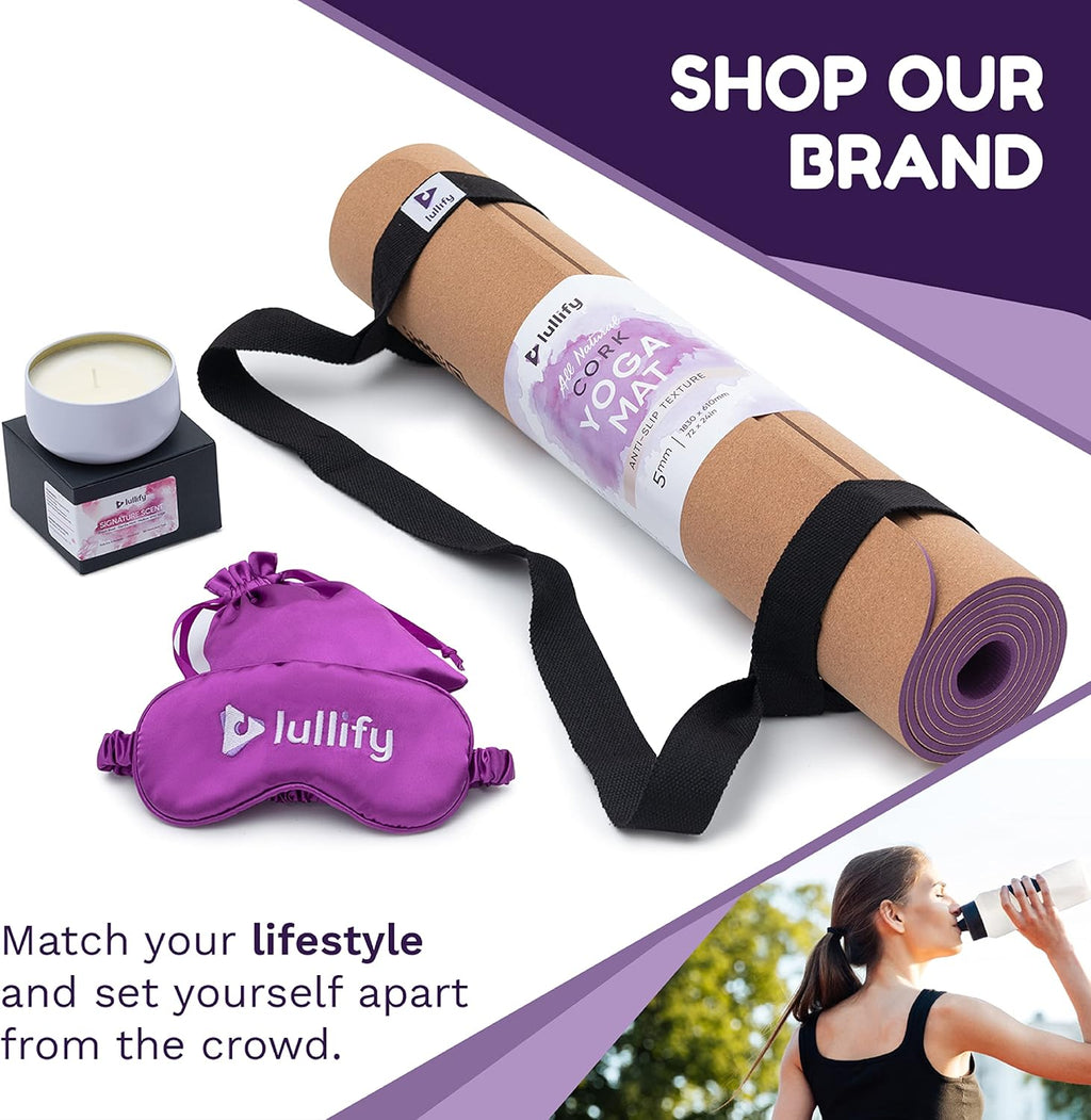 Cork Yoga Mat with Carrying Strap U44176