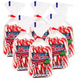 Soft Mint Candy Sticks, 5oz Peppermint Flavored Candies - 6 Bags X7084