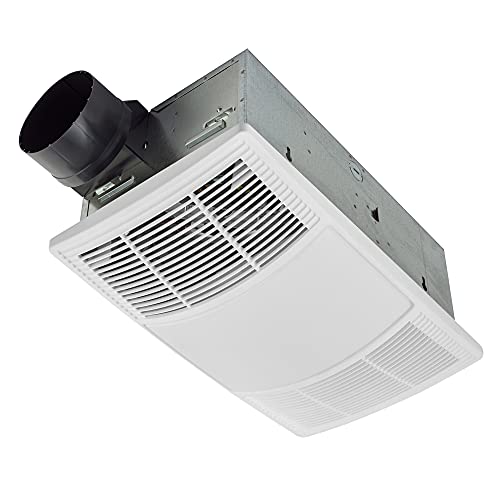 White Ceiling Exhaust Fan and Light Combo, 70 CFM J25169