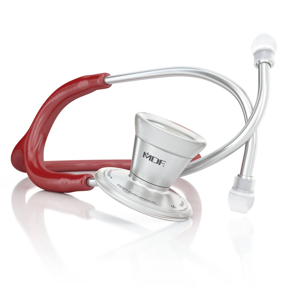 Burgundy Adult Cardiology Stethoscope L5402