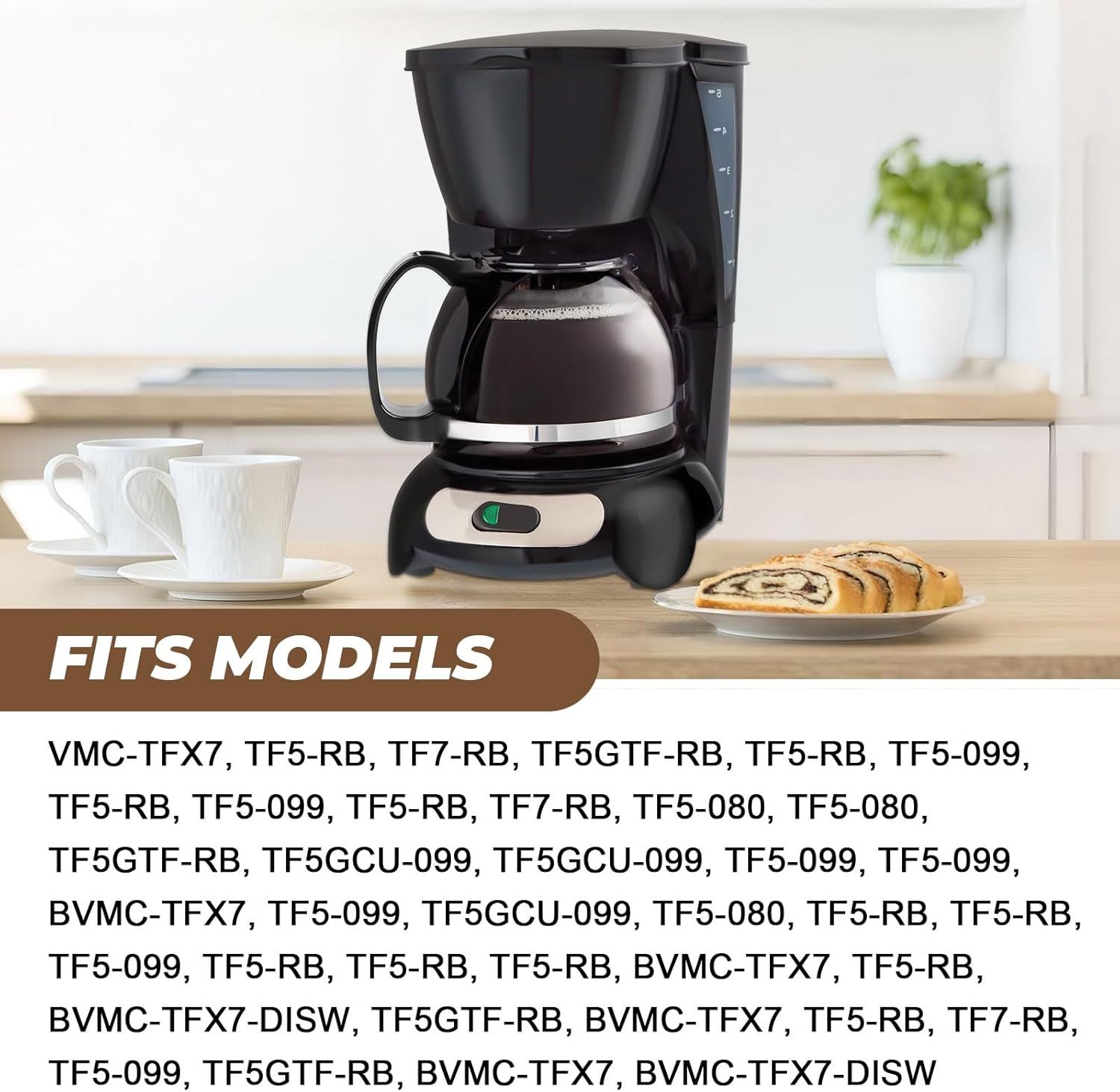 4-Cup Glass Carafe Y2308