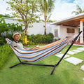 Portable Hammock Camping Chair with Steel Stand and Carrying Case F7497