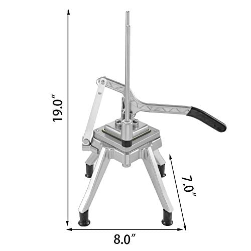 1/2″ Blade Stainless Steel Vegetable Fruit Chopper H60776