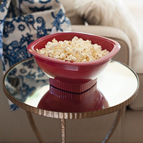 White 12 Cup Microwave Popcorn Popper V914298
