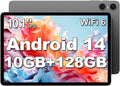 10 inch Android 14 Tablet 10GB RAM 128GB ROM Octa Core HD Bluetooth 5.4 Dual Camera C2680