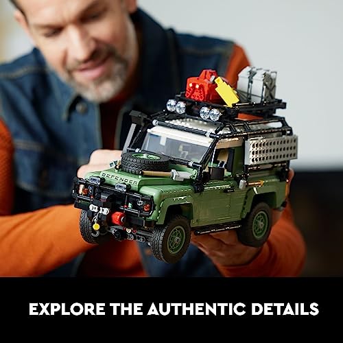 LEGO Icons Land Rover Classic Defender 90 10317 Model Car Building Set K319
