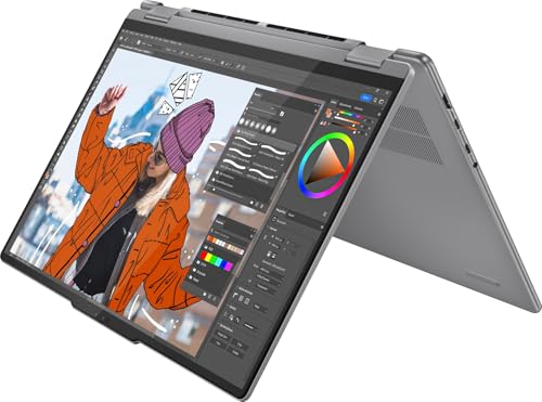16" FHD+ Touchscreen 2-in-1 Laptop with AMD Ryzen 7 8840HS, 16GB DDR5 RAM, 1TB SSD, Arctic Grey K4490
