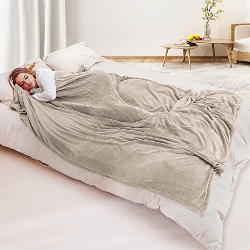 Blue Polar Fleece Sherpa Electric Heated Throw 50 x 60 Inches P678