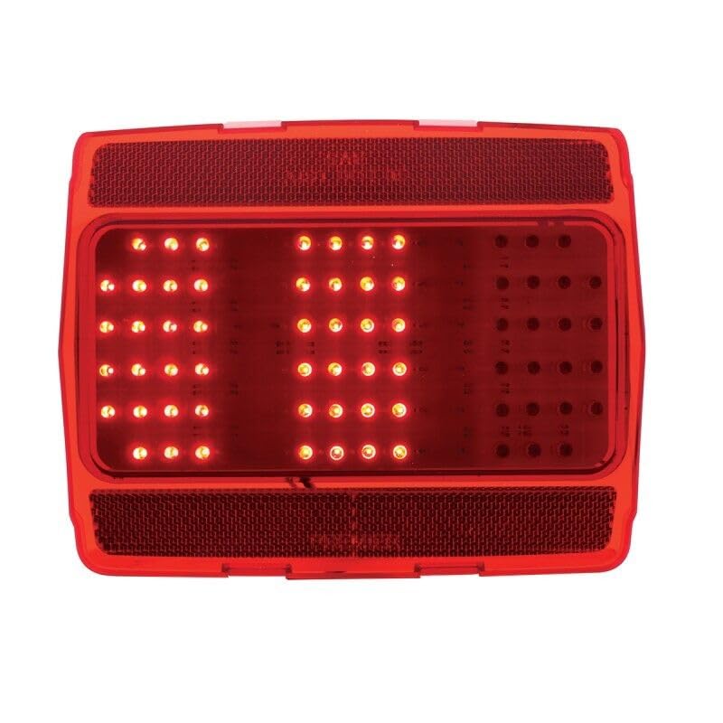 Red Set of 2 LED Sequential Tail Light for Ford Mustang H390835