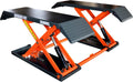 Mid Rise Scissor Lift 8000lbs Pneumatic Release Auto Lift 220V S993