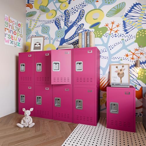 Black 24" H Metal Storage Locker O12061