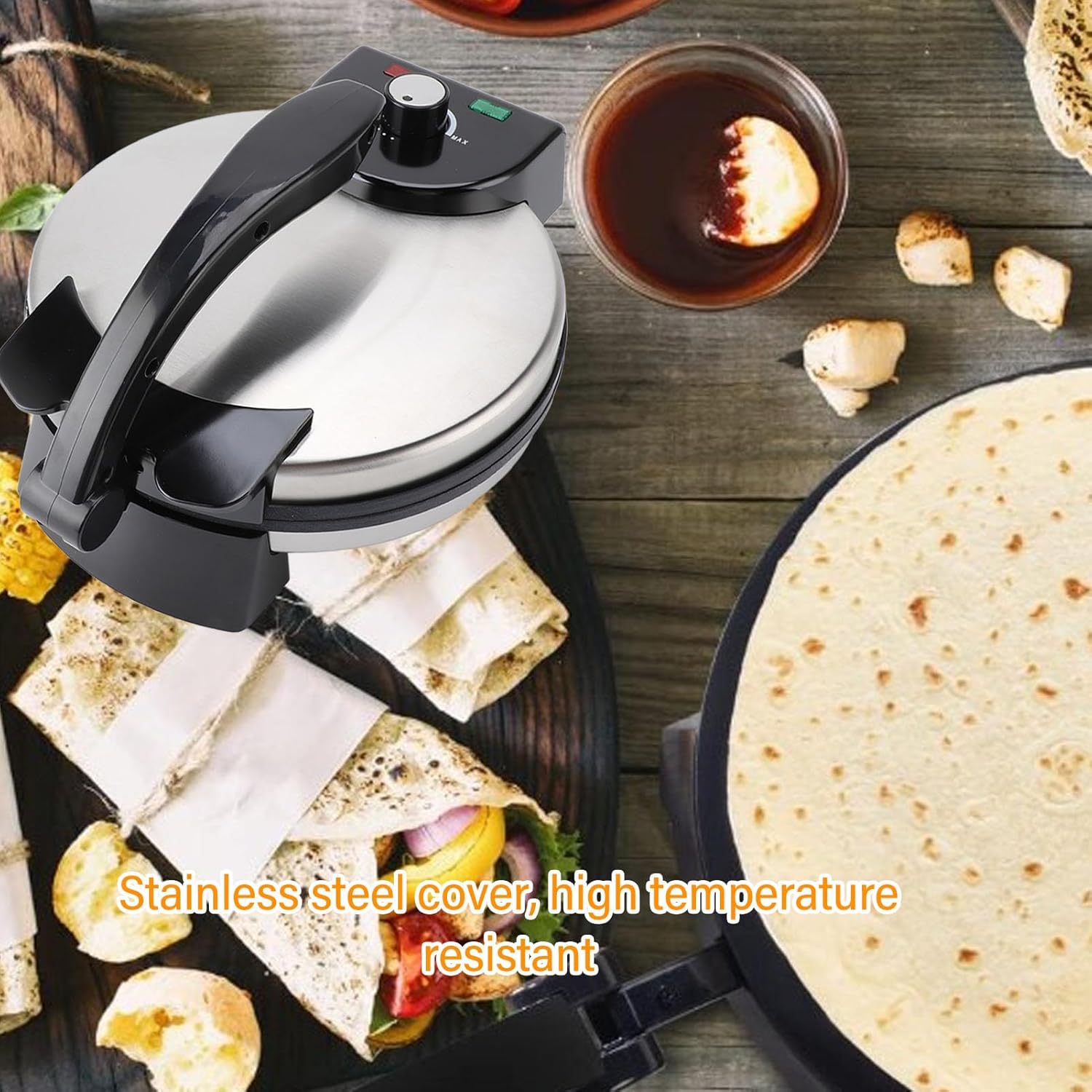 10 inch Non Stick Electric Tortilla Maker W603