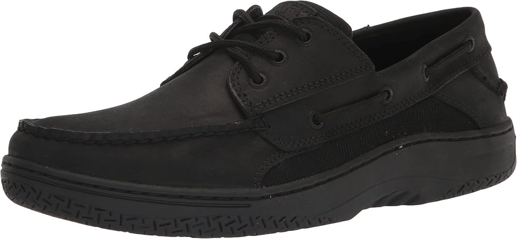 Black 3-Eye Boat Shoe E135111