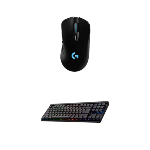 Black Wireless Gaming Mouse with Rubber Side Grips Q310
