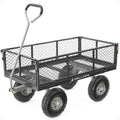 Steel Utility Cart with Removable Sides, 800 Lbs T163