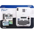 White Labeler Maker with 2 Label Tapes & AC Adapter A883