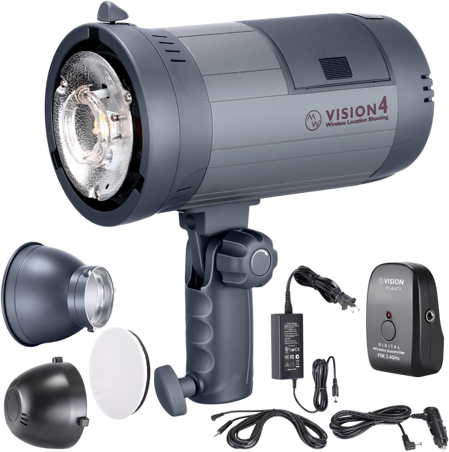 Outdoor Studio Flash Strobe with Softbox, Light Stand and Cleaning Kit B600542