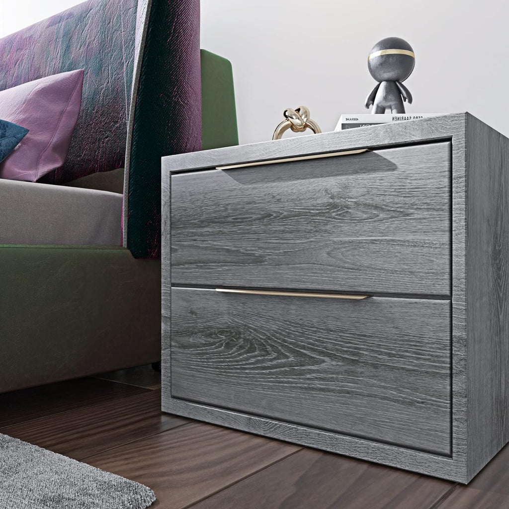 24"x200" Thick Grey Wood Contact Paper O658717
