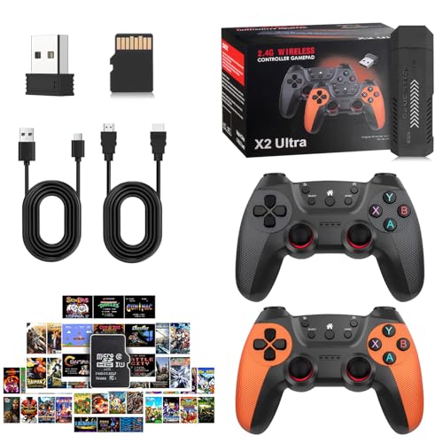 64G Retro Game Console with Wireless Double Handle P11191