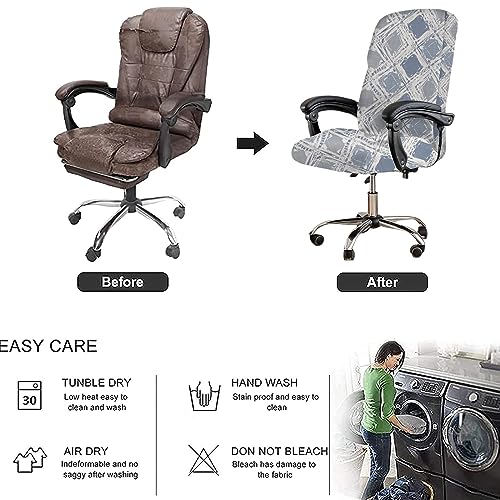 Large Stretch Desk Chair Cover C25302