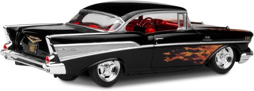 1:25 Scale 30-Piece Black Plastic Model Car Kit J68424