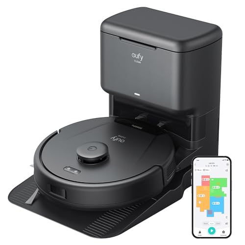 Robot Vacuum with Self Empty Station, 5,000 Pa Suction H12876