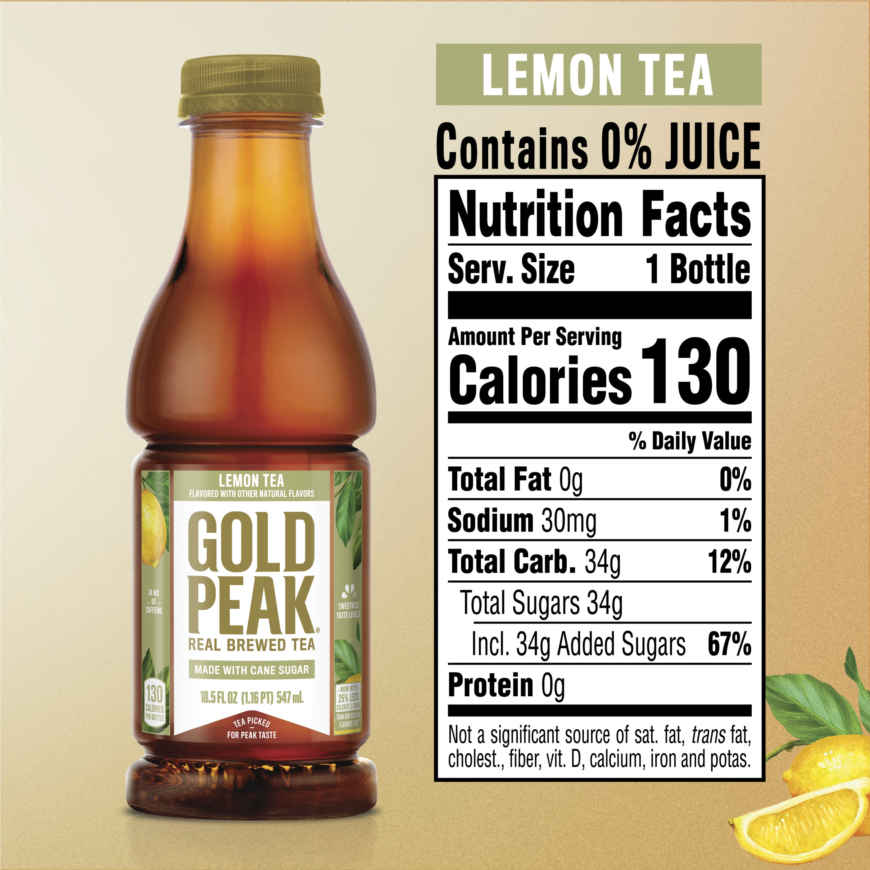 18.5 fl oz Sweetened Iced Tea Drink W493186